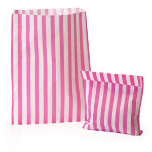 Value Range Pink Candy Stripe Bags 7
