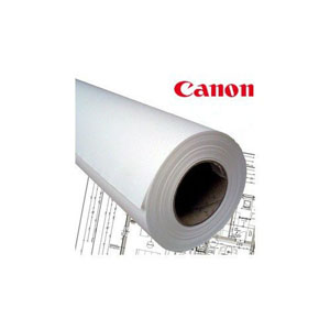 Canon 610mm x 50m Plotter Paper Roll 75gsm - 3x Rolls Per Pack