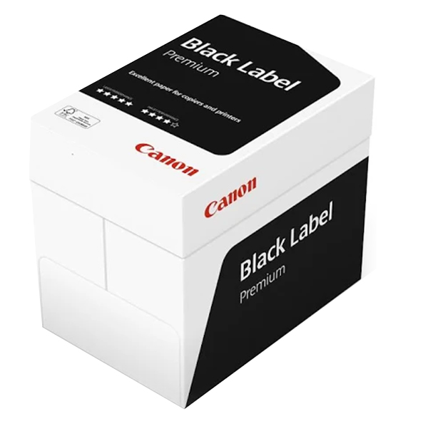 Canon Black Label Premium A4 Paper 75 gsm 5 Reams Per Box
