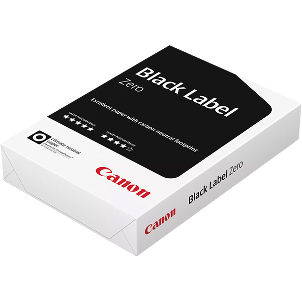 Canon Black Label Zero Carbon Neutral  A4 Paper 75 gsm 5 Ream Per Box