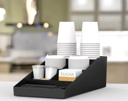 Coffee Station - 7 Compartment - 1 Per Pack