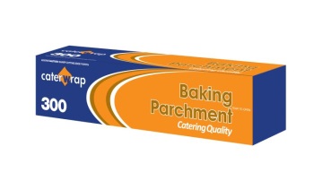 Caterwrap Baking Parchment Rolls 300mm x 75m - 1x Roll Per Pack