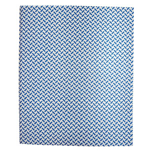Medium Weight Cloths 380x400mm Blue - 5x Per Pack