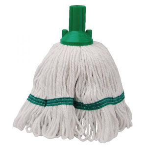 RHP Excel Revolution Mop Head - Green 300gsm - 1x Per Pack