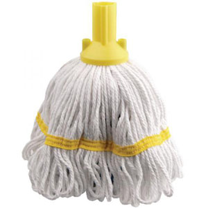 RHP Excel Revolution Mop Head - Yellow 300gsm - 1x Per Pack