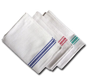 Economy Tea Towels Cotton 480mm x 710mm - 10x Per Pack