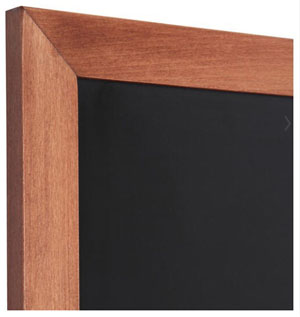 A3 Framed Light Brown Chalkboard 400mm x 500mm - 1 Per Pack