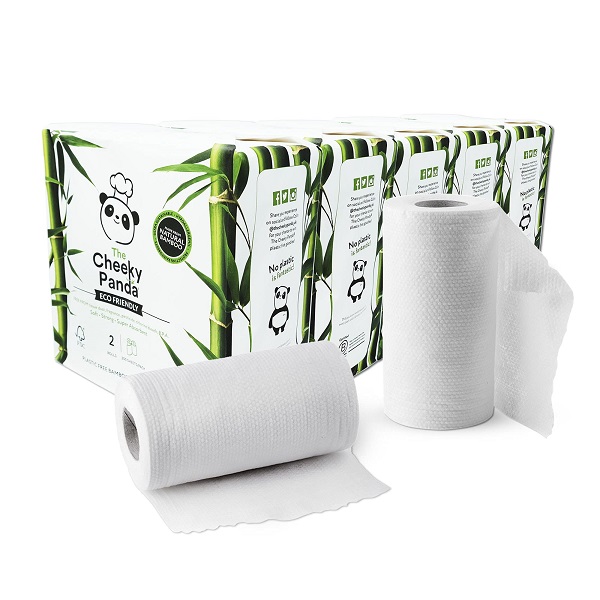 Cheeky Panda 2Ply Kitchen Rolls - 2x Rolls Per Pack