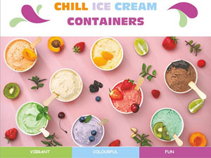 8oz Ice Cream Cup - 25x Per Pack