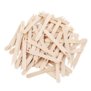 Wooden Chip Fork Biodegradable - 100x Per Pack