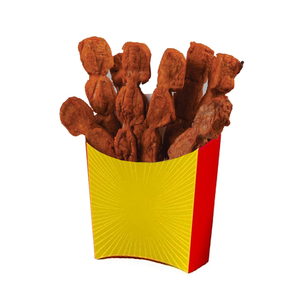Chip Scoop Large - Fast Food Container - 1000x Per Pack