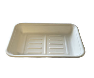 Bagasse Chip Tray - 50x Per Pack