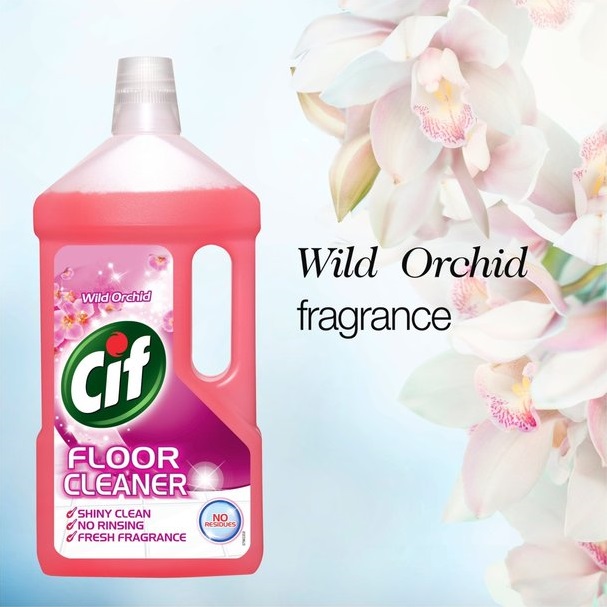 Cif Wild Orchid Floor Cleaner 950ML - 1x Per Pack