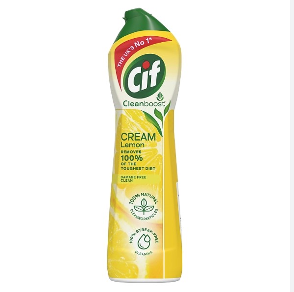CIF Lemon Cleaner - 500ml - 1x Per Pack