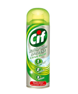 CIF Bathroom Mousse Citrus - 500ml - 1x Per Pack