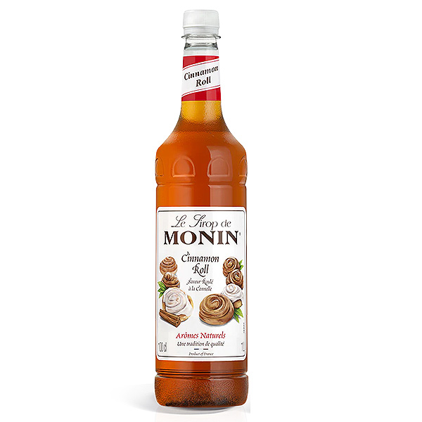 Monin Cinnamon Roll Syrup 1 Litre Bottle - 1x Per Pack