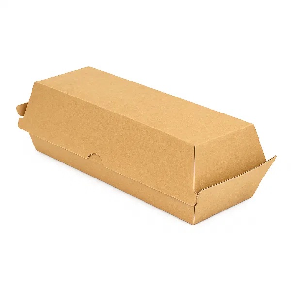 Corrugated Clamshell Box - No 13 - 208mmx70mmx39mm - 50 Per Pack