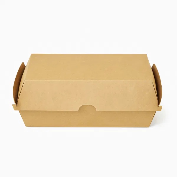 Corrugated Clamshell Box - No 10 - 205mmx107mmx46mm - 50x Per Pack