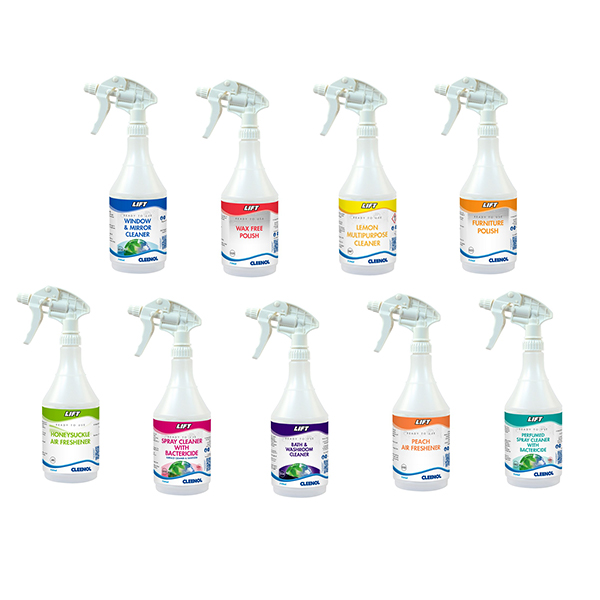 Cleenol Lift Peach Air Freshener - 750ml Spray Bottle Only