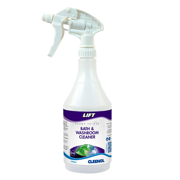Cleenol Lift Bath & Washroom Cleaner - 750ml Spray Bottle Only