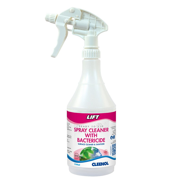 Cleenol Lift Cleaner with Bactericide Spray Refill - 750ml Spray Bottle Only