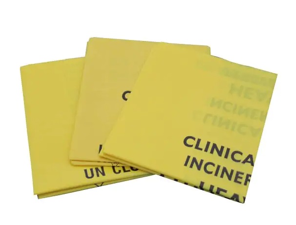 Yellow Clinical Waste Bags - 17