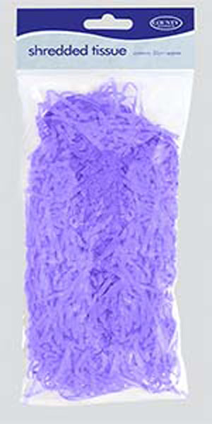 Purple Shredded Tissue Paper 20g - 1 Per Pack
