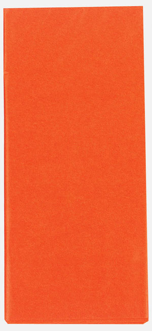 Orange Crepe Paper - 1.5m X 50cm - 12 Sheets Per Pack