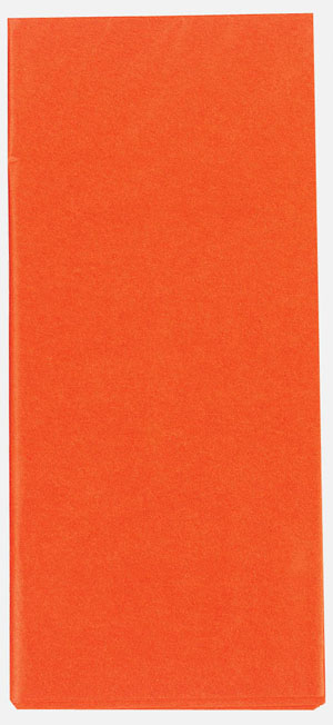 Orange Crepe Paper - 1.5m X 50cm - 12 Sheets Per Pack