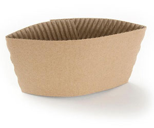 8oz Coffee Cup Sleeves - 2000x Per Case