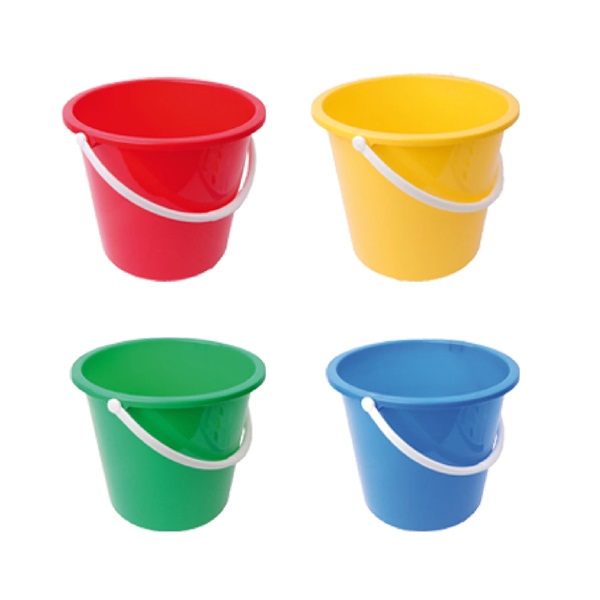Standard Bucket Yellow 9 litre - 1x Per Pack