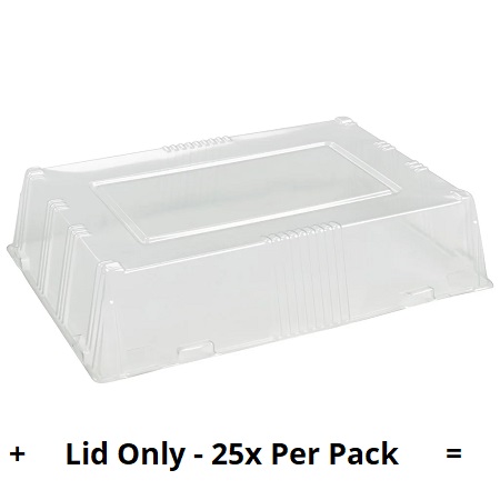 Medium Combination Platter Base - Kraft Paper - 25x Per Pack