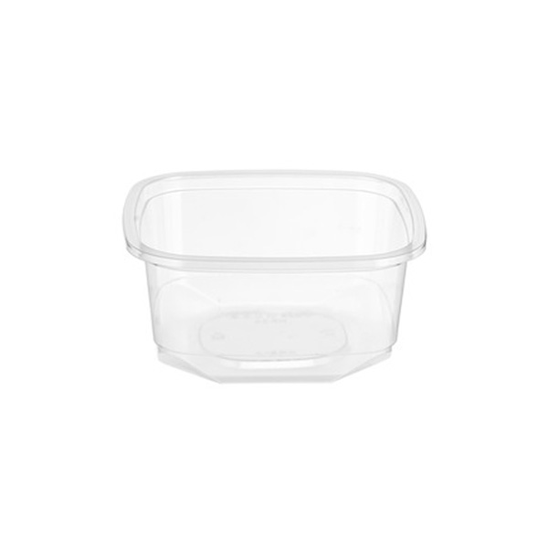 Deli Container Square PET (710ml/24oz) Clear - 400x Per Case