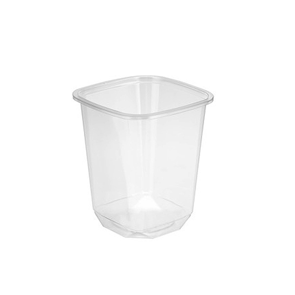 Deli Container Square PET (946ml/32oz) Clear - 200x Per Case