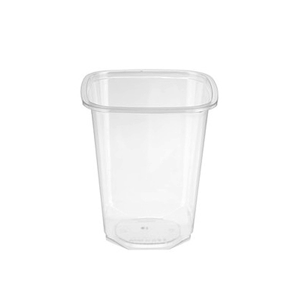 Deli Container Square PET (946ml/32oz) Clear - 200x Per Case