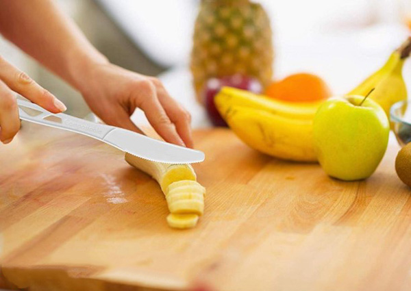 White Compostable Knife - 100x Per Pack