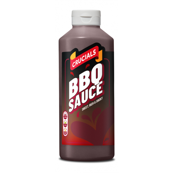 Crucials BBQ Sauce 1 Litre Squeezy Bottle - 1x Per Pack