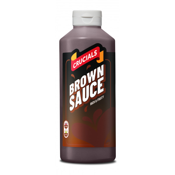 Crucials Brown Sauce 1 Litre Squeezy Bottle - 1x Per Pack
