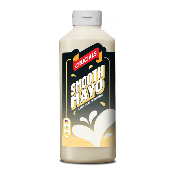 Crucials Smooth Mayo 1 Litre Squeezy Bottle - 1x Per Pack