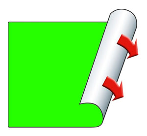Price Labels Double Line - 26mm x 16mm Fluorescent Green -10 Rolls