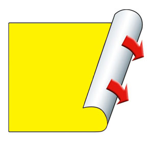 Price Labels Double Line - 26mm x 16mm Fluorescent Yellow -  10 Rolls
