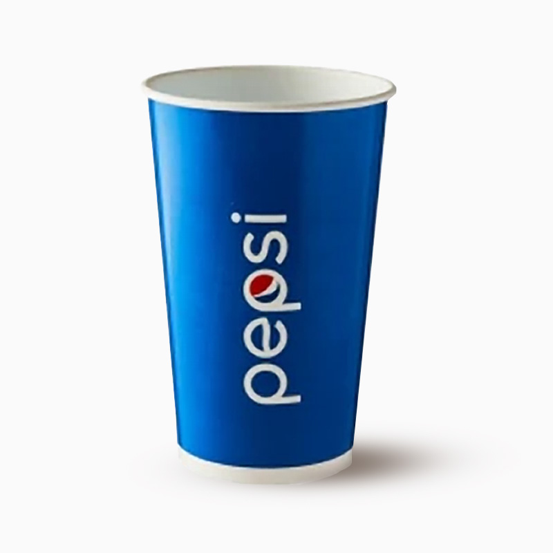 12oz 'Pepsi' Cold Drink Paper Cup - 100x Per Pack 12oz 'Pepsi' Cold Drink Paper Cup - 100x Per Pack