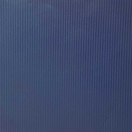 Dark Blue Pure Ribbed Kraft Rolls - 500mm x 100m 65gsm - 1x Roll Per Pack