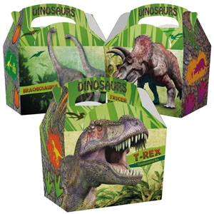 Dino Kids Party Boxes - 250 Per Pack