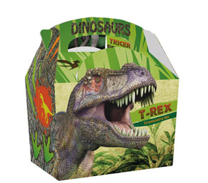 Dino Kids Party Boxes - 250x Per Pack