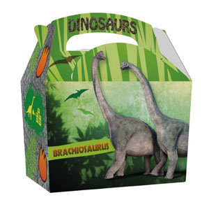 Dino Kids Party Boxes - 250 Per Pack