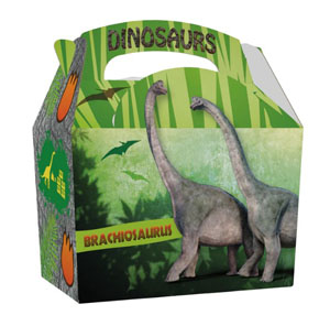 Dino Kids Party Boxes - 250x Per Pack