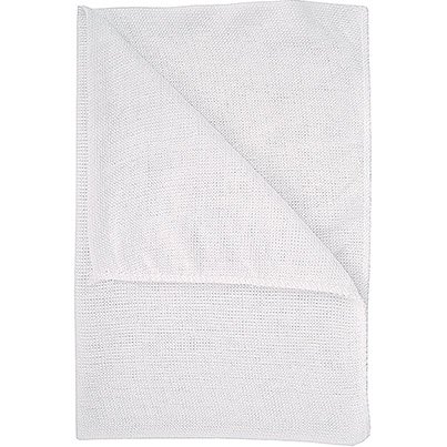 White Dish Cloths 300 x 400mm - 10x Per Pack