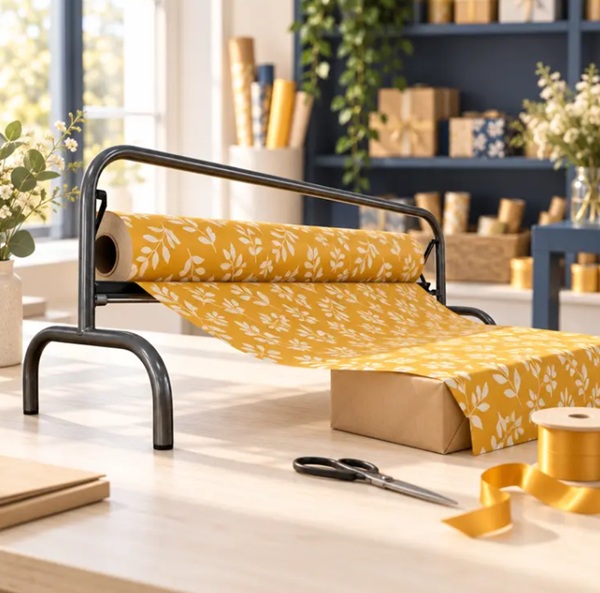 Wrapping Paper Dispenser & Cutter 70cm - 1x Per Pack Wrapping Paper Dispenser & Cutter 70cm - 1x Per Pack