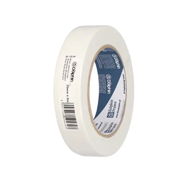 Blue Dolphin Double Sided Foam Tape - 19mm x 5m - 1x Roll Per Pack